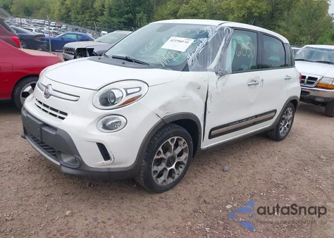 2014 Fiat 500L Trekking from USA, damaged, VIN ZFBCFADH0EZ016366